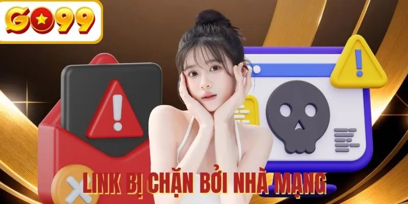 Trường hợp link bị chặn bởi nhà mạng Việt Nam