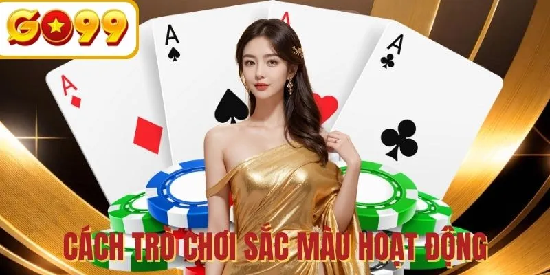 Cách một ván Trò Chơi Sắc Màu GO99 hoạt động